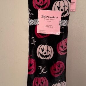 Juicy Couture halloween Blanket new